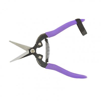 Секатор цветочный, 180 мм, пружина спирал. типа тефлон. покр. прямые режущие губки