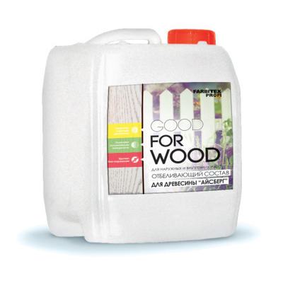 Состав отбел для древ Айсберг 5,0л(4) "GOOD FOR WOOD"