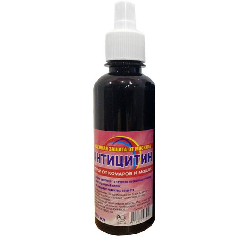Антицитин спрей от мошек и комаров, 200мл.