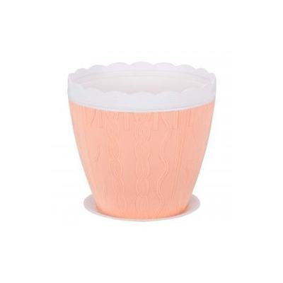 Кашпо "Меланж" 3,5л с под розовый