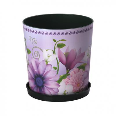 Горшок цв. "Георгины" 1,8 л. с под. 