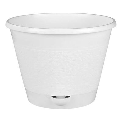 Горшок цв. "Мадера" 2,5л с поддоном (белый) М1418