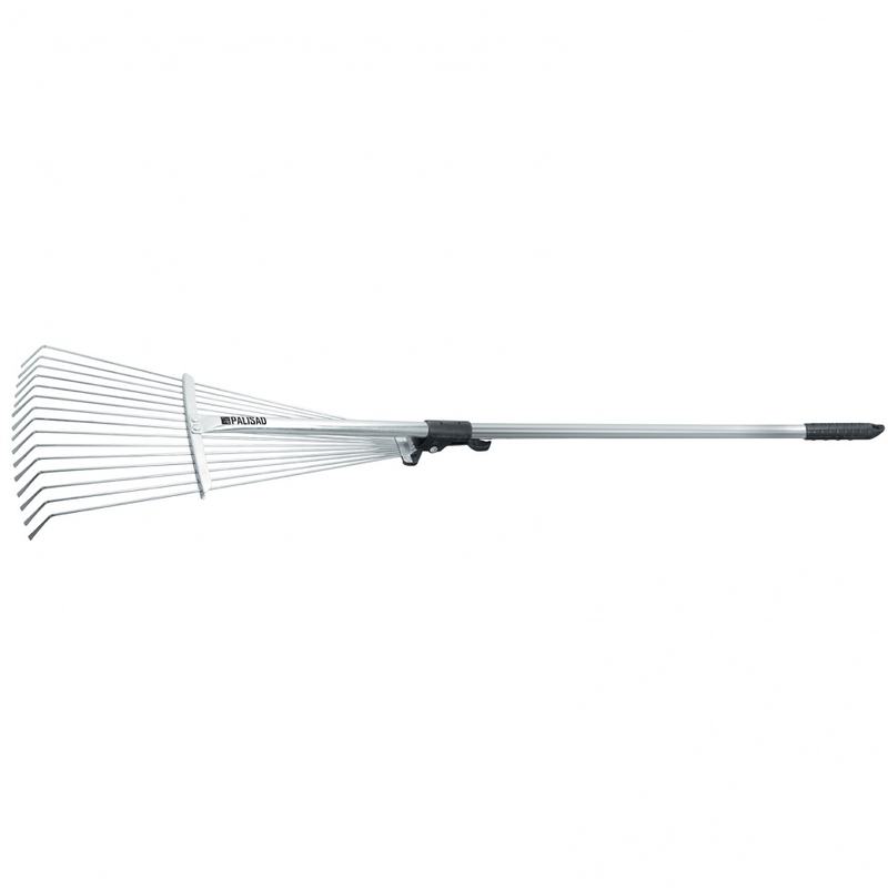 Грабли веерные регулируемые телескопические ,15 зубьев ,180-630мм, длина 1200-1540мм