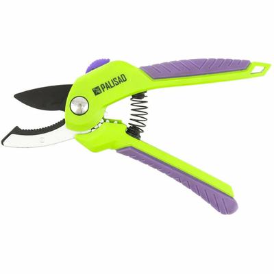 Секатор с наковальней, 210мм, шестеренный привод, 2-компонентные рукоятки