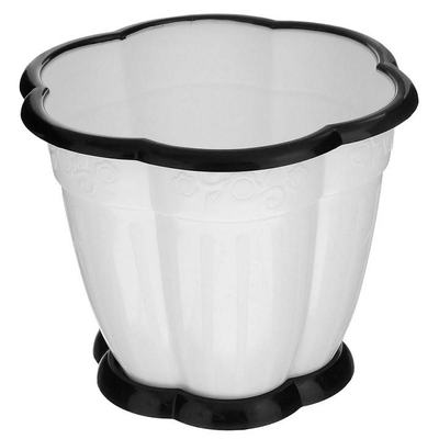 Горшок цв. "Восторг" 3л с под (белый) М1235 