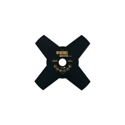 Диск для триммера 230 х 25,4 толщина 1,6мм 4 лезвия Denzel