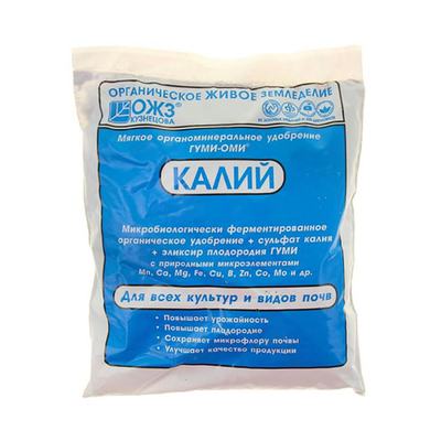 Органоминеральное удобрение Гуми-Оми-Калий Сульфат Калия 0,5кг