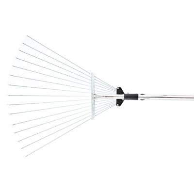 Грабли веерные стальные, 155-520х1200-1550 мм , 15 зубьев, раздвижные, стальной черенок Palisad