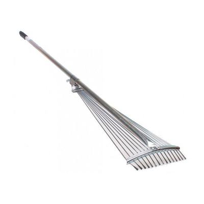 Грабли веерные 15-зубые, метал. черенок 