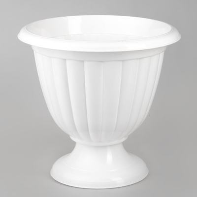 Вазон "Жасмин" 12л (белый) 