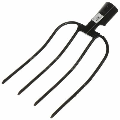 Вилы садово-огородные 4-хрогие сварные из квадрата