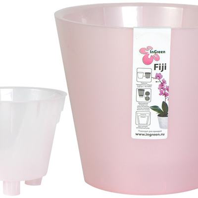 Горшок д/цветов Фиджи Орхид D230мм /5л. БЛПЕРЛ