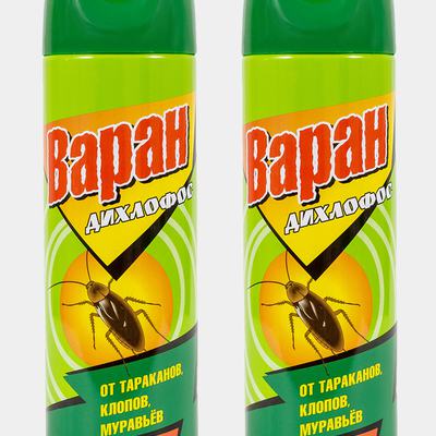 Дихлофос Варан 200мл универсал эконом от мух. муравьев. тараканов и клопов